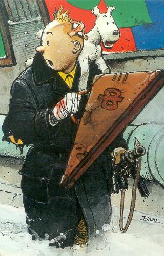 Tintin couleur - Enki_Bilal